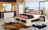 Concorde Modern Queen Bedroom Set with Storage and Mattress