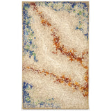 Trans-Ocean Liora Manne Visions IV Elements Contemporary Indoor/Outdoor Handmade 100% Polyester Rug Sand 8' x 10'