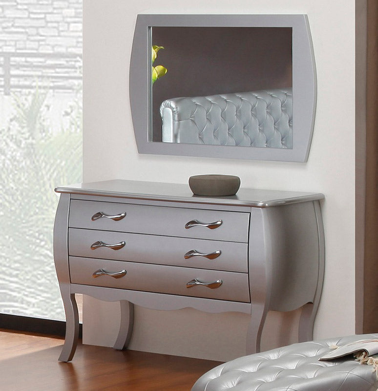 VIG Furniture Modrest Monte Carlo Transitional Platinum Dresser VGKCGBS015