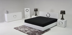 VIG Furniture Queen A&X Ovidius Modern Queen Bedroom Set VGUNAW223-180-WHT-SET-Q