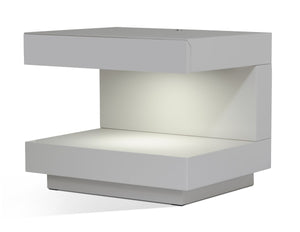 VIG Furniture Modrest Esso Modern Grey Nightstand VGWCC521B-GRY