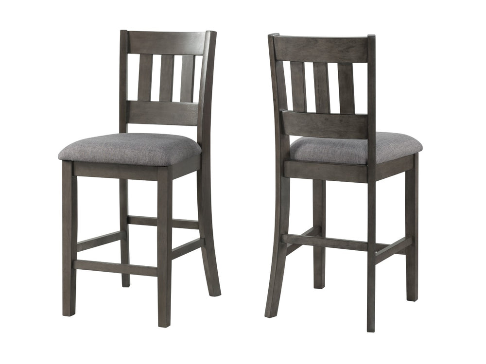 Vilo Home Ithaca Gray 5 Piece Counter Height Dining Set VH575 VH575