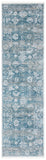 Victoria 900 Victoria 907 Traditional Power Loomed Polypropylene Rug Blue / Ivory