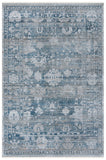 Victoria 900 Victoria 907 Traditional Power Loomed Polypropylene Rug Blue / Ivory