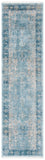 Victoria 900 Victoria 997 Traditional Power Loomed Polypropylene Rug Blue / Ivory