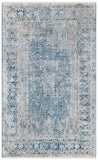 Victoria 900 Victoria 997 Traditional Power Loomed Polypropylene Rug Blue / Ivory