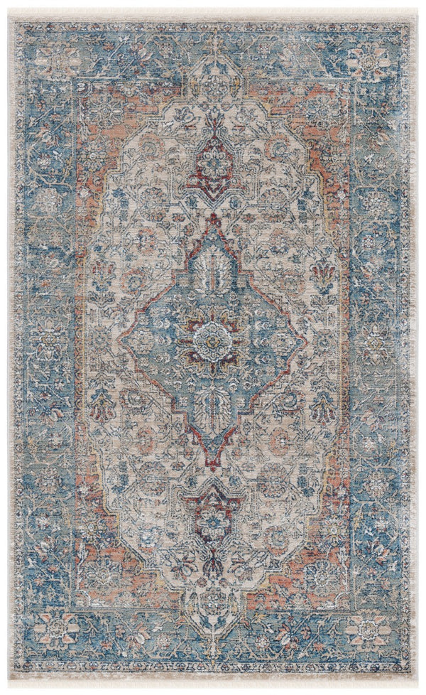 Safavieh Victoria 998 Power Loomed 92% Polypropylene/8% Polyester Traditional Rug VIC998M-7SQ