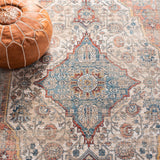 Safavieh Victoria 998 Power Loomed 92% Polypropylene/8% Polyester Traditional Rug VIC998M-7SQ