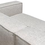 Vice 2PC Modular Sofa in Barley Fabric by Diamond Sofa