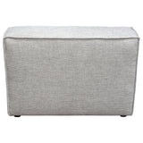 Vice Armless Chair in Barley Fabric by Diamond Sofa