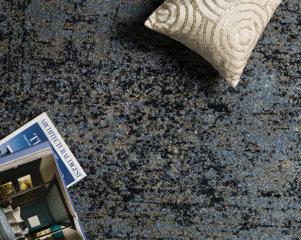 Loloi Viera VR-06 84% Polypropylene, 16% Acrylic Power Loomed Contemporary Rug VIERVR-06LBGY8BC5