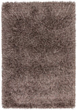 Vilma 100% Polyester Hand-Woven Contemporary Shag Rug