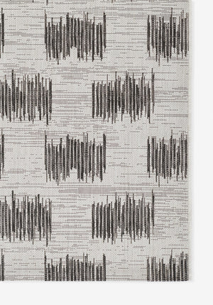 Momeni Novogratz Villa VI-12 Machine Made Transitional Geometric Indoor/Outdoor Area Rug Ivory 9'3" x 12'6" VILLAVI-12IVY93C6