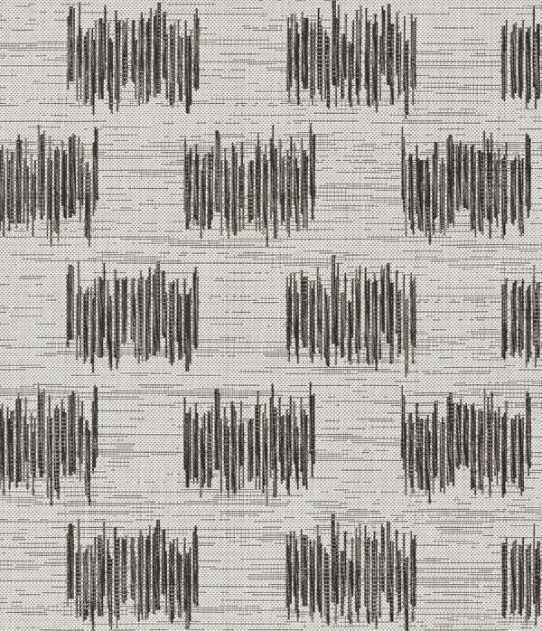 Momeni Novogratz Villa VI-12 Machine Made Transitional Geometric Indoor/Outdoor Area Rug Ivory 9'3" x 12'6" VILLAVI-12IVY93C6