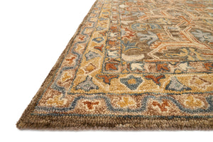 Loloi Victoria VK-01 100% Wool Hooked Traditional Rug VITRVK-01WAML93D0