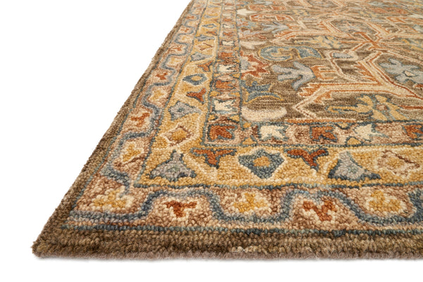 Loloi Victoria VK-01 100% Wool Hooked Traditional Rug VITRVK-01WAML93D0