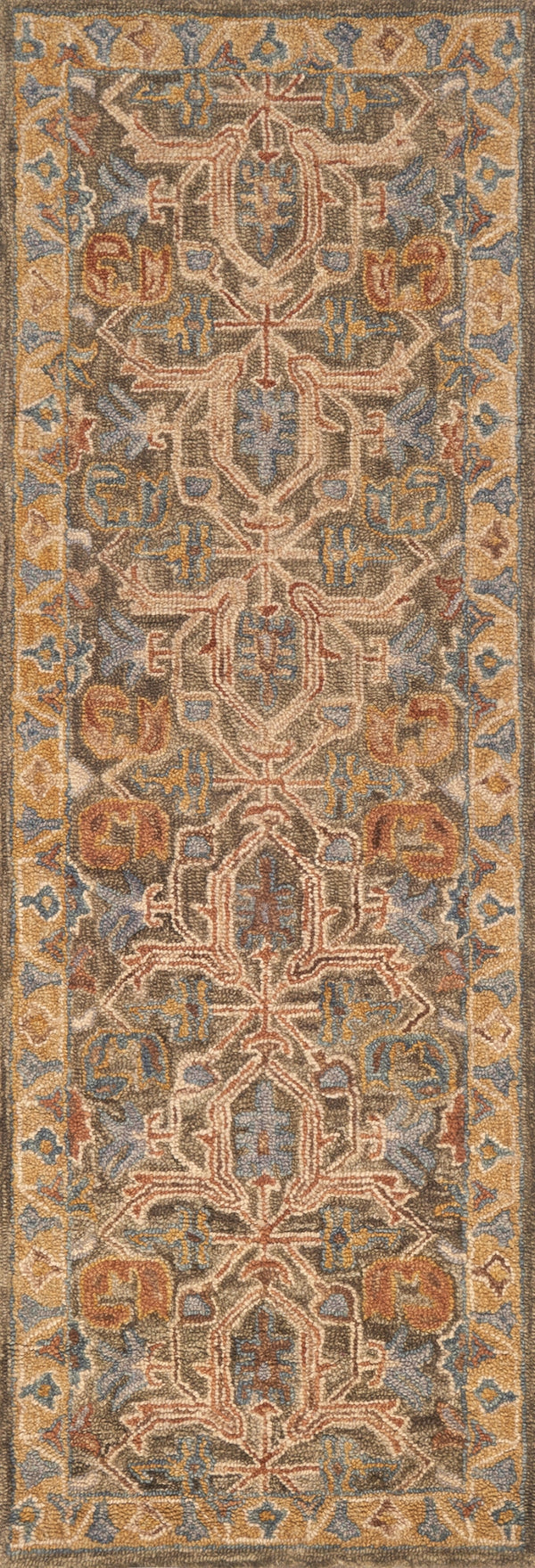 Loloi Victoria VK-01 100% Wool Hooked Traditional Rug VITRVK-01WAML93D0