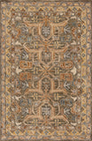Victoria VK-01 100% Wool Hooked Traditional Rug