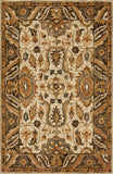 Victoria VK-02 100% Wool Hooked Traditional Rug