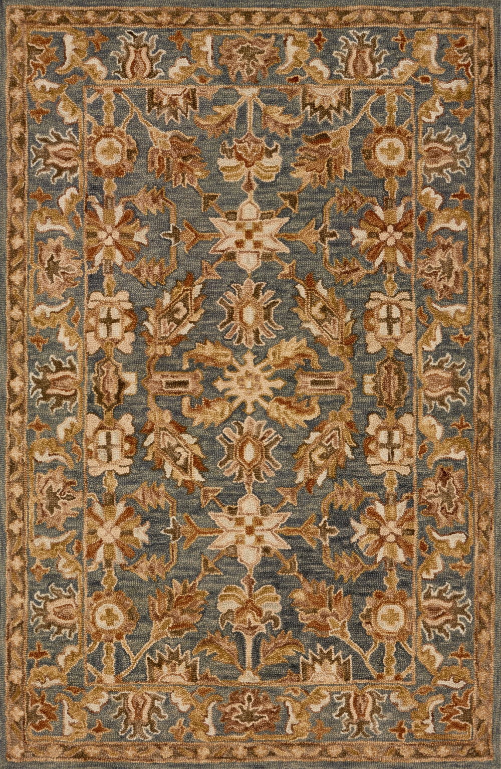 Loloi Victoria VK-05 100% Wool Hooked Traditional Rug VITRVK-05SLSL93D0
