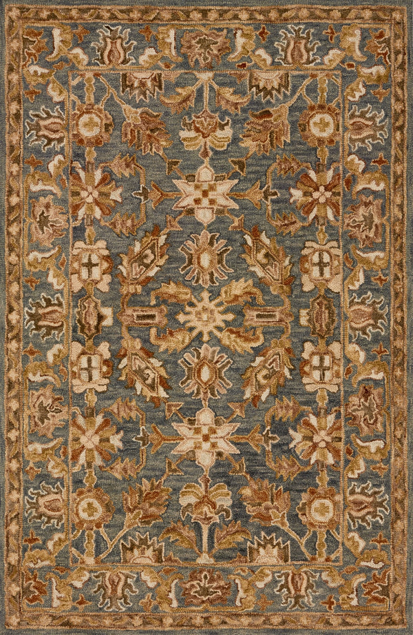 Loloi Victoria VK-05 100% Wool Hooked Traditional Rug VITRVK-05SLSL93D0