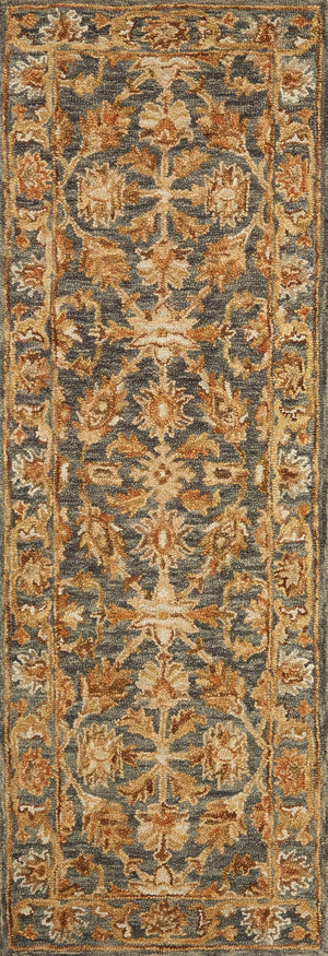 Loloi Victoria VK-05 100% Wool Hooked Traditional Rug VITRVK-05SLSL93D0