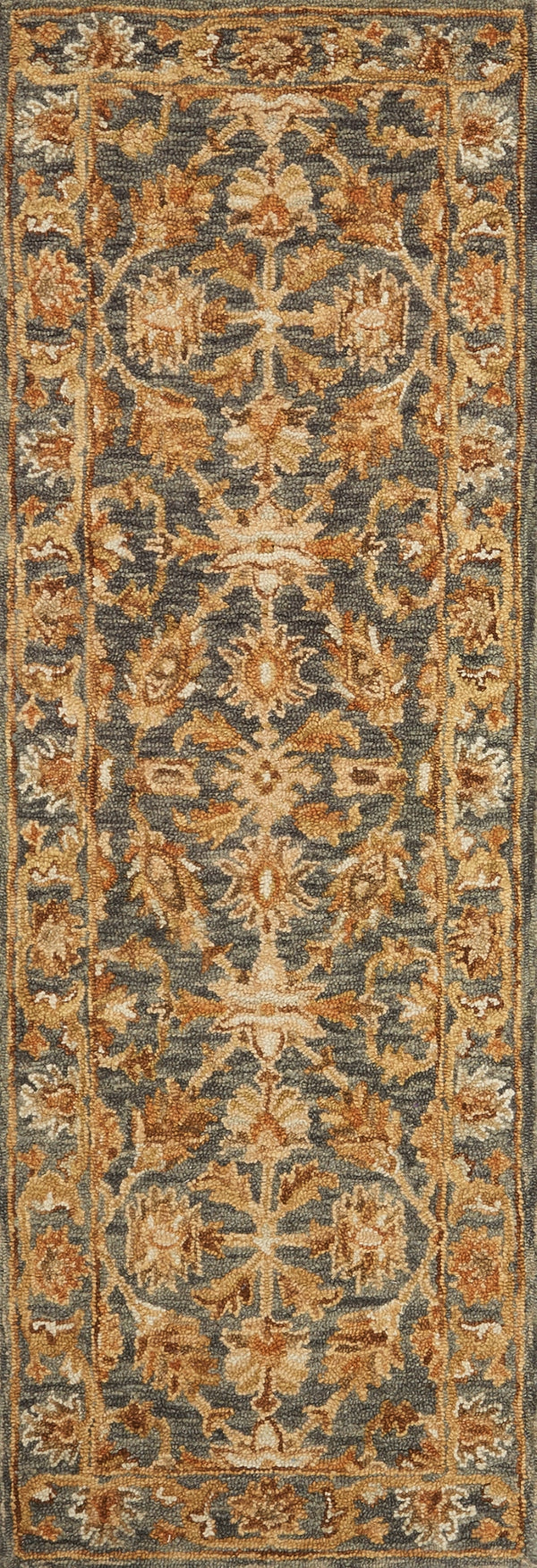 Loloi Victoria VK-05 100% Wool Hooked Traditional Rug VITRVK-05SLSL93D0