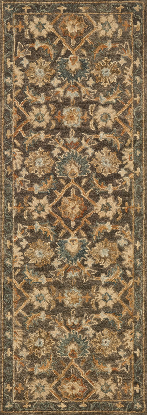 Loloi Victoria VK-08 100% Wool Hooked Traditional Rug VITRVK-08DTML93D0