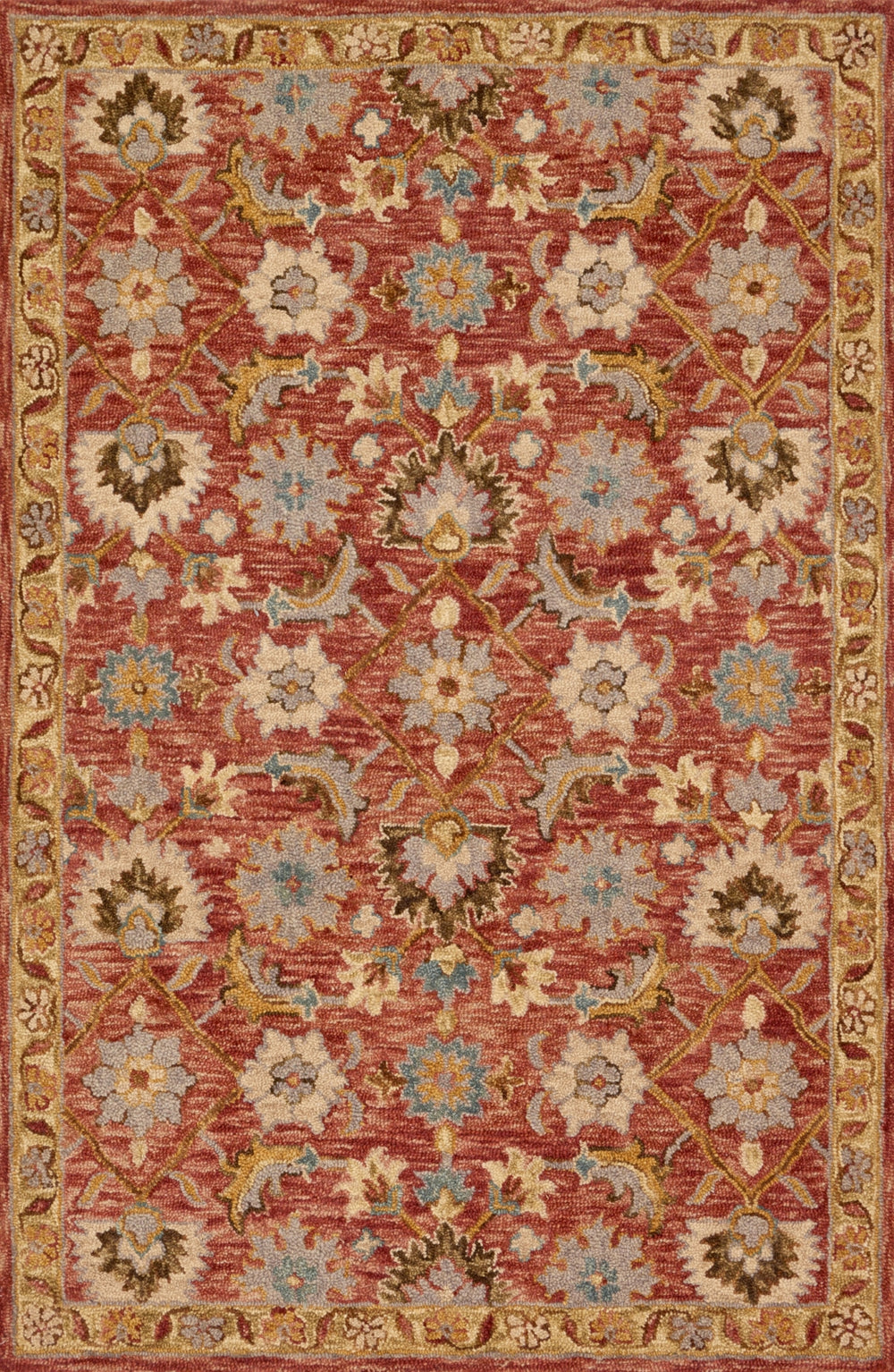 Loloi Victoria VK-09 100% Wool Hooked Traditional Rug VITRVK-09TCGO93D0