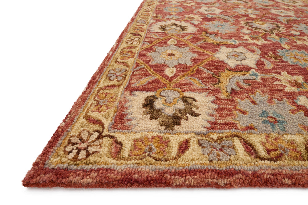 Loloi Victoria VK-09 100% Wool Hooked Traditional Rug VITRVK-09TCGO93D0