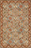 Victoria VK-10 100% Wool Hooked Traditional Rug