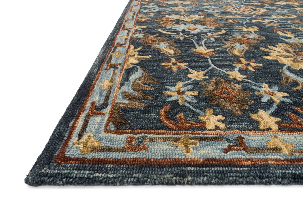 Loloi Victoria VK-14 100% Wool Hooked Traditional Rug VITRVK-14DEML93D0
