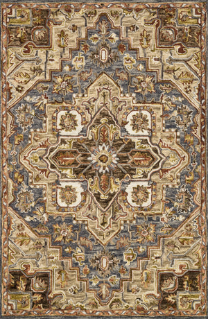 Loloi Victoria VK-16 100% Wool Hooked Traditional Rug VITRVK-16SKSA93D0