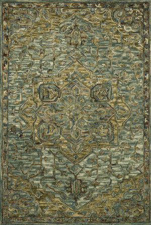 Loloi Victoria VK-20 100% Wool Hooked Traditional Rug VITRVK-20DGTO93D0