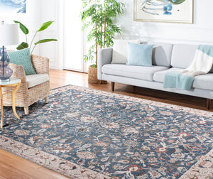 Safavieh Vivaldi 516  Power Loomed Rug Blue / Ivory VIV516M-9