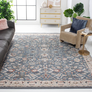 Safavieh Vivaldi 516  Power Loomed Rug Blue / Ivory VIV516M-9