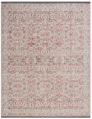 Safavieh Vivaldi 546  Power Loomed Rug Rust / Ivory VIV546P-9