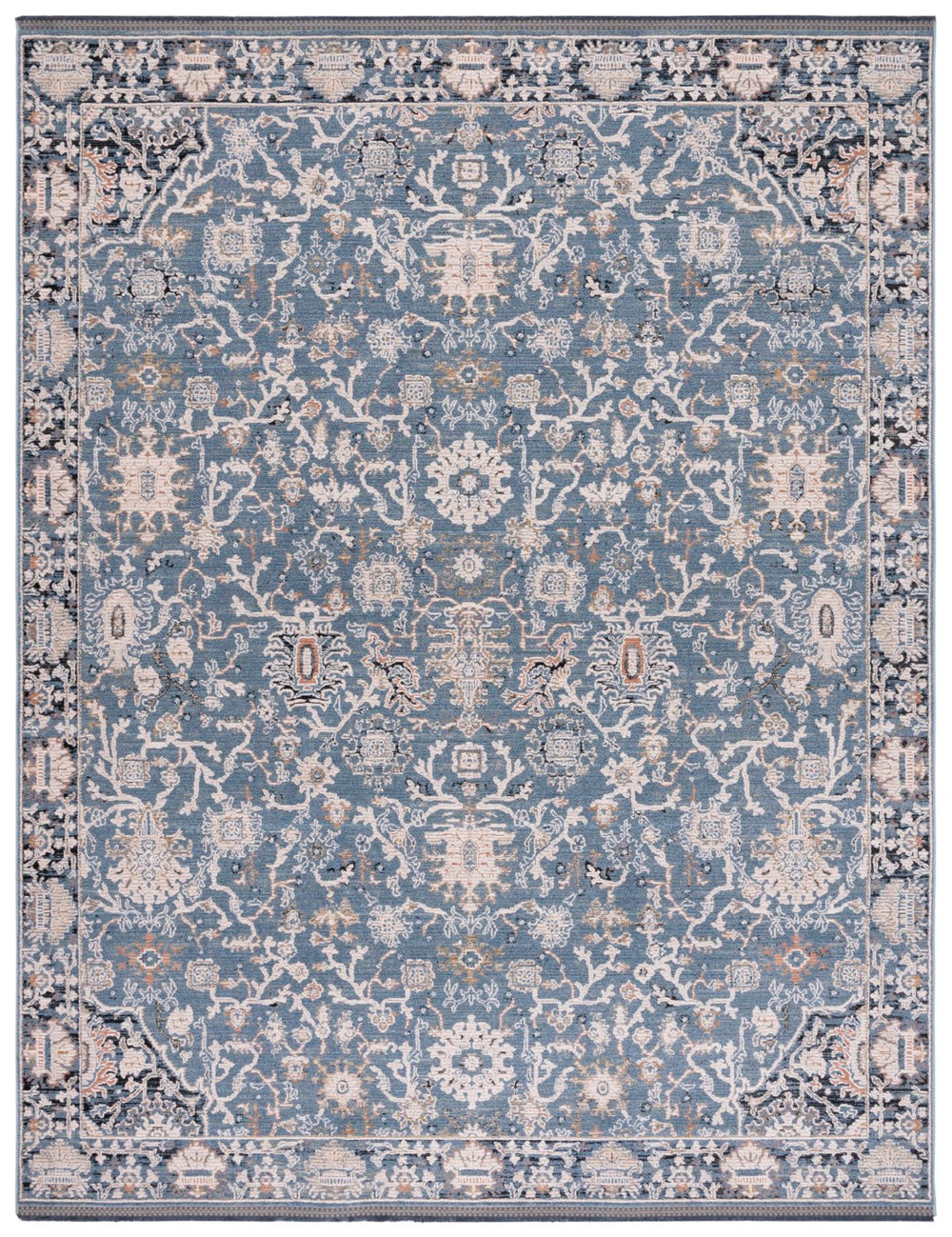 Safavieh Vivaldi 561 Power Loomed 80% Polyester/20% Cotton Transitional Rug VIV561N-9