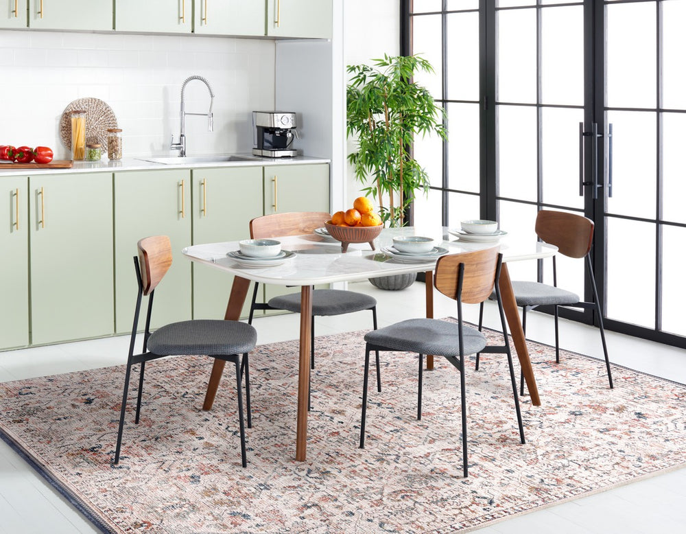 Safavieh Vivaldi 568  Power Loomed Rug Beige / Blue Rust VIV568B-9