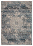 Jaipur Living Valentia Collection VLN04 Tolani 70% Polyester 30% Viscose Machine Made Updated Traditional Medallion Rug RUG152950