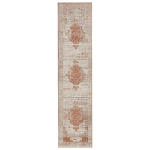 Jaipur Living Beatty Medallion Tan/ Rust Runner Rug (3'X8')
