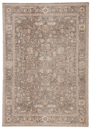 Jaipur Living Valentia Collection VLN08 Amaris 70% Polyester 30% Viscose Machine Made Updated Traditional Oriental Rug RUG152954
