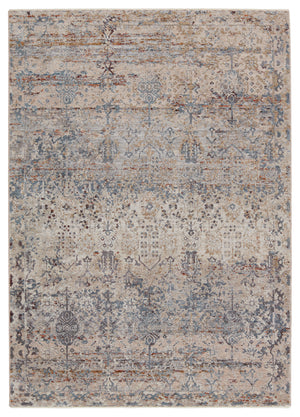 Jaipur Living Marisol Floral Beige/ Blue Area Rug (5'X8')