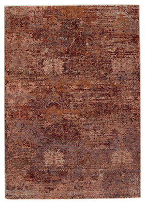 Jaipur Living Ozella Floral Red/ Rust Area Rug (5'X8')