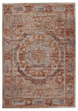 Jaipur Living Valentia Collection VLN15 Arcadia 65% Polyester 35% Viscose Machine Made Updated Traditional Medallion Rug RUG152961