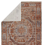 Jaipur Living Valentia Collection VLN15 Arcadia 65% Polyester 35% Viscose Machine Made Updated Traditional Medallion Rug RUG152961