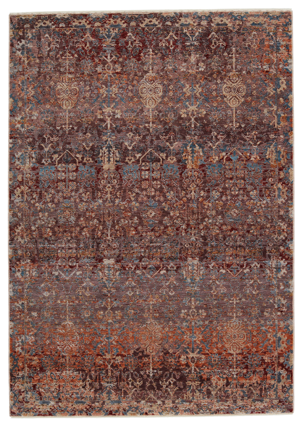 Jaipur Living Valentia Collection VLN18 Marisol 65% Polyester 35% Viscose Machine Made Updated Traditional Floral Rug RUG152964