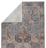 Jaipur Living Valentia Collection VLN21 Thessaly 65% Polyester 35% Viscose Machine Made Updated Traditional Medallion Rug RUG151873