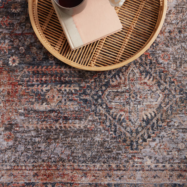 Jaipur Living Vanadey Collection VND01 Rhosyn 100% Polyester Machine Made Global Tribal Rug RUG147183