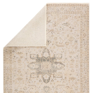 Jaipur Living Vienne Collection VNE06 Lucien 53% Polyester 47% Viscose Machine Made Transitional Medallion Rug RUG146911